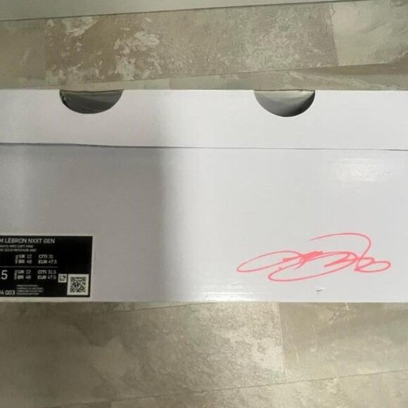 Nike Lebron NXXT Gen Black Medium Soft Pink White Size US 12.5/13 - Picture 7 of 9